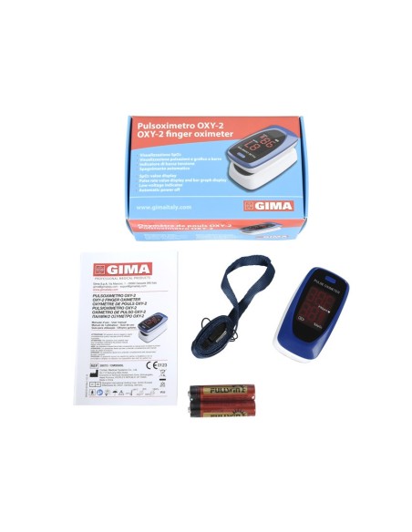 Pulsossimetro da dito GIMA OXY 2