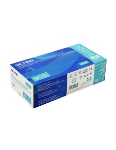 Guanti da esaminazione in mescola in Nitrile + Vinile