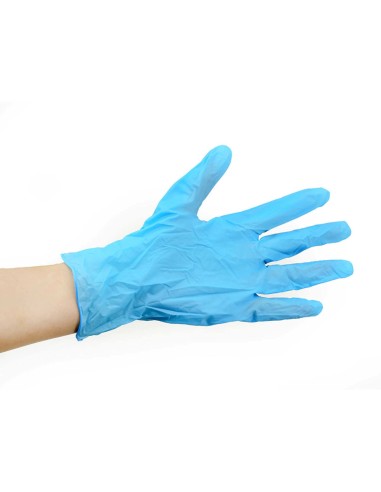 Guanti da esaminazione in mescola in Nitrile + Vinile